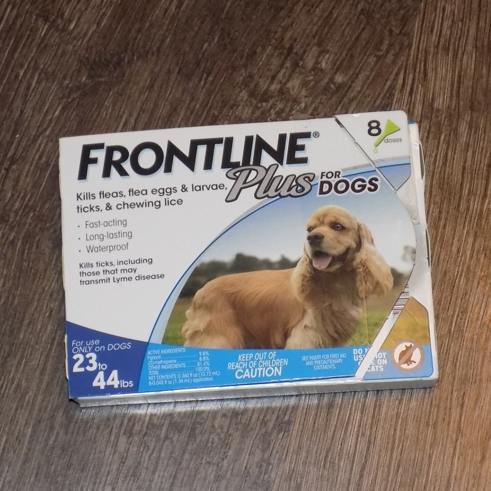 Frontline Plus Flea and Tick Treatment Dogs 23-44 lbs